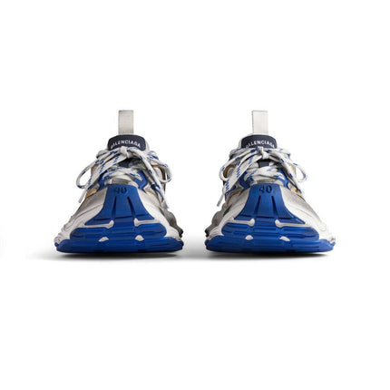 Men's Cargo Sneaker In Grey White Blue