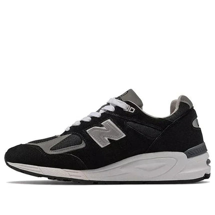 Men's New Balance 990v2 Black Grey Shoes