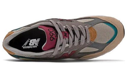 Men's New Balance 990v2 Grey Multi Shoes