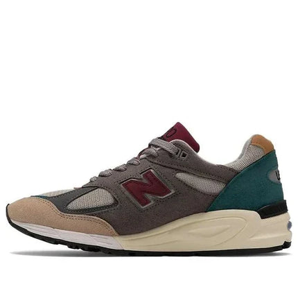 Men's New Balance 990v2 Grey Multi Shoes