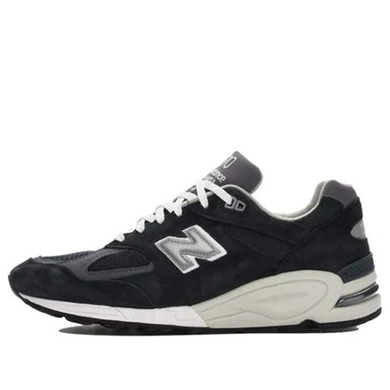 Men's New Balance 990v2 Navy White Shoes