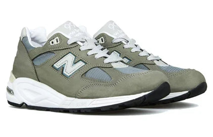 Men's New Balance 990v2 Steel Blue Shoes