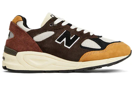 Men's New Balance 990v2 Teddy Santis Black Tan Shoes