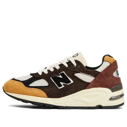Men's New Balance 990v2 Teddy Santis Black Tan Shoes