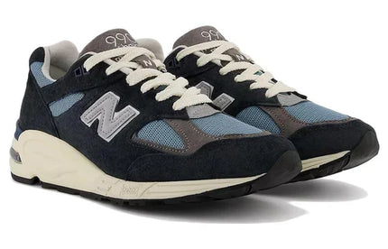 Men's New Balance Teddy Santis x 990v2 Navy Shoes