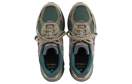 Men's New Balance Teddy Santis x 990v3 Green Purple Shoes