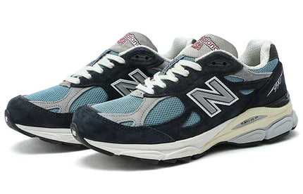 Men's New Balance Teddy Santis x 990v3 Navy Shoes