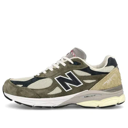 Men's New Balance Teddy Santis x 990v3 Olive Shoes