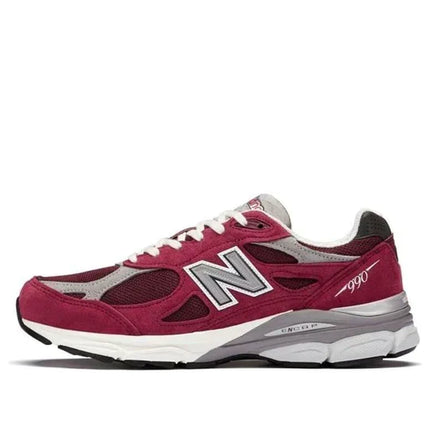 Men's New Balance Teddy Santis x 990v3 Scarlet Marblehead Shoes
