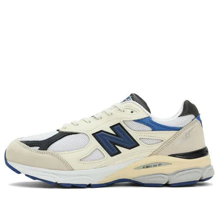 Men's New Balance Teddy Santis x 990v3 White Blue Shoes