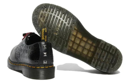 Boys Leather Oxford Black Shoes