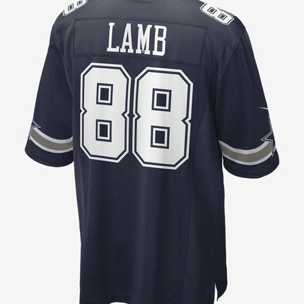 CeeDee Lamb Dallas Cowboys 2024-2025 Navy Game Jersey