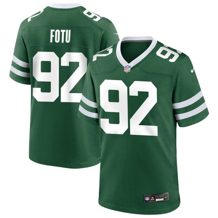 Leki Fotu New York Jets 2024-2025 Legacy Green Game Jersey