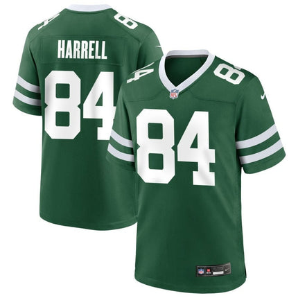 Tyler Harrell New York Jets 2024-2025 Legacy Green Game Jersey