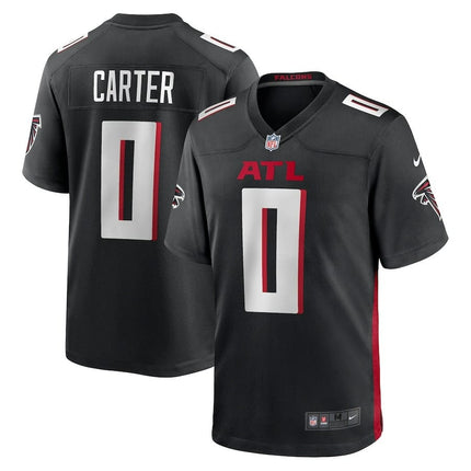 Lorenzo Carter Atlanta Falcons 2024-2025 Game Player Black Jersey