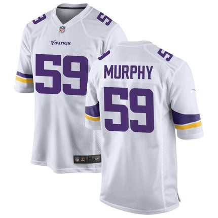 Gabriel Murphy Minnesota Vikings 2024-2025 White Game Jersey