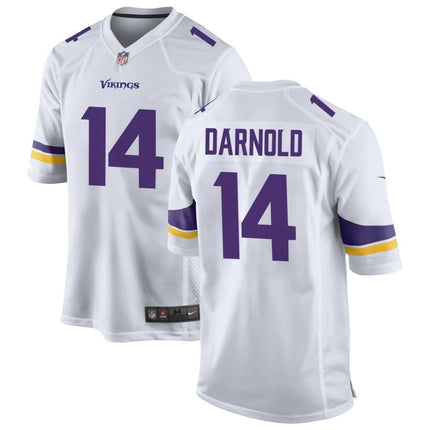 Sam Darnold Minnesota Vikings 2024-2025 White Game Jersey