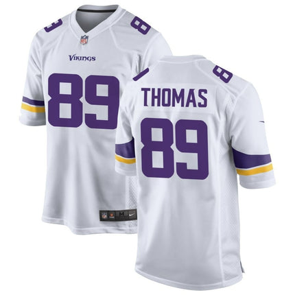 Thayer Thomas Minnesota Vikings 2024-2025 White Game Jersey
