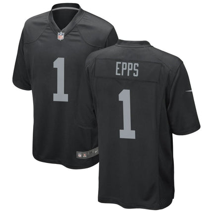Marcus Epps Las Vegas Raiders 2024-2025 Black Game Jersey