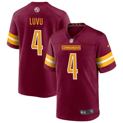 Frankie Luvu Washington Commanders 2024-2025 Burgundy Game Player Jersey