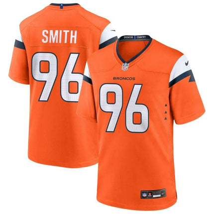 Andre Smith Denver Broncos 2024-2025 Orange Game Jersey