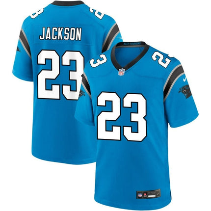Dane Jackson Carolina Panthers Alternate 2024-2025 Game Blue Jersey