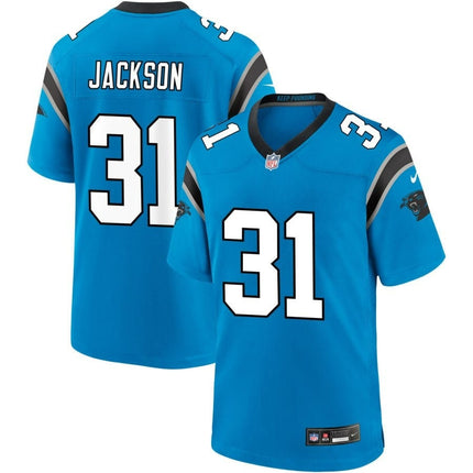 Lamar Jackson Carolina Panthers 2024-2025 Alternate Game Blue Jersey