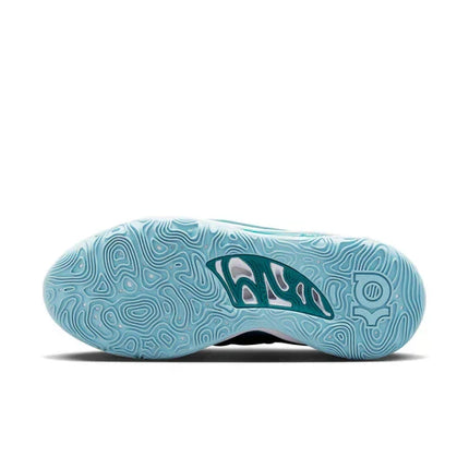 Men's KD 15 White Photon Dust Teal Shoes