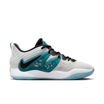 Men's KD 15 White Photon Dust Teal Shoes