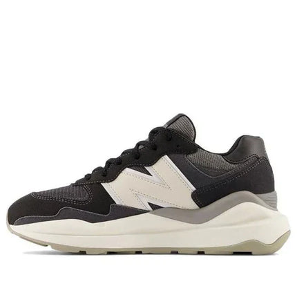 Men's New Balance 57/40 Black Gray White Shoes
