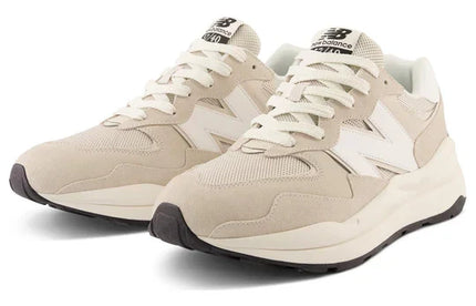 Men's New Balance 57/40 Cream Brown Shoes