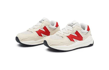 Men's New Balance 57/40 Ivory Red Shoes
