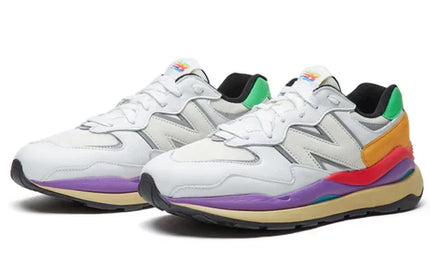 Men's New Balance 57/40 Munsell White Vivid Cactus Shoes