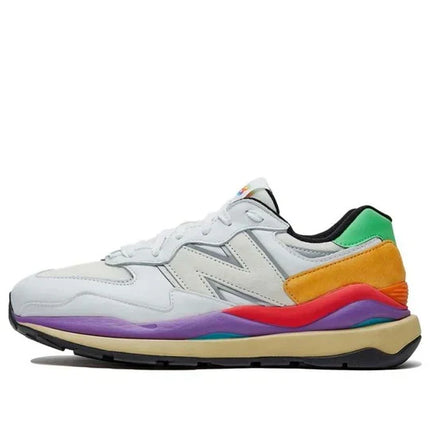 Men's New Balance 57/40 Munsell White Vivid Cactus Shoes