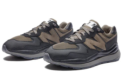 Men's New Balance N.HOOLYWOOD x 57/40 'Black Light Brown' Shoes