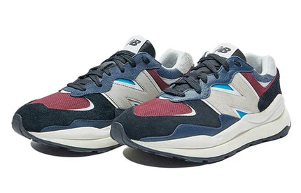 Men's New Balance 57/40 Navy Burgundy Shoes
