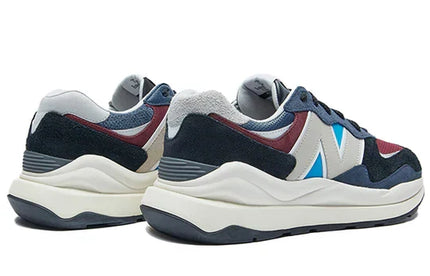 Men's New Balance 57/40 Navy Burgundy Shoes