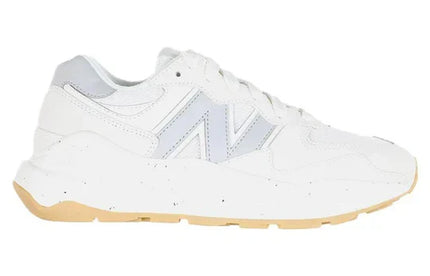 Men's New Balance 57/40 Pure White Gum Shoes