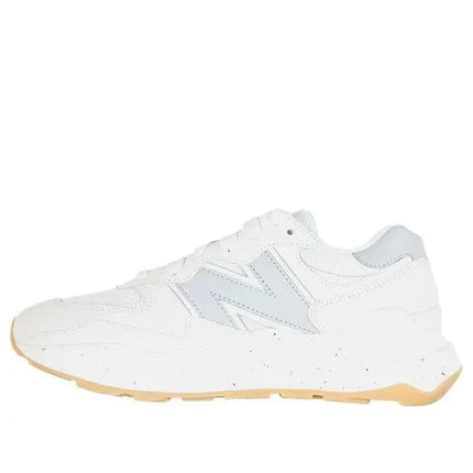 Men's New Balance 57/40 Pure White Gum Shoes