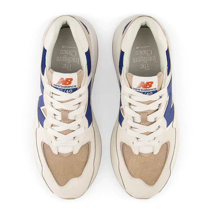 Men's New Balance 57/40 Sea Salt Atlantic Blue Shoes
