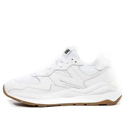 Men's New Balance 57/40 White Gum Shoes