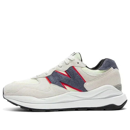 Men's New Balance 57/40 White Navy Shoes