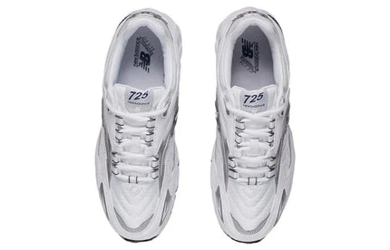 Men's New Balance 725 Metallic Silver White Shoes