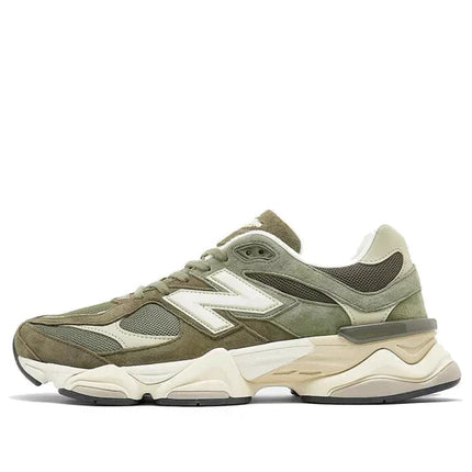 Men's New Balance 9060 Dark Camo Dark Olive Shoes