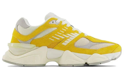 Men's New Balance 9060 Yellow Suede Shoes