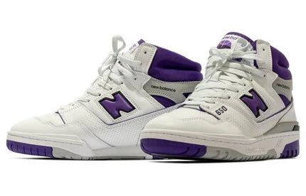 Men's New Balance 650R White Interstellar Purple Shoes