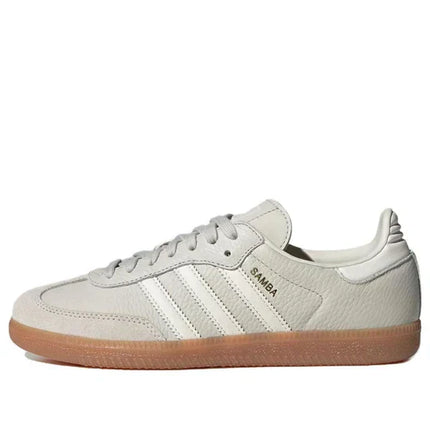 Men's Adidas Samba Aluminium Gum Shoes