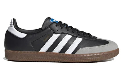 Men's Adidas Samba Black White Brown Shoes