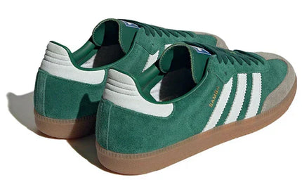 Men's Adidas Samba Collegiate Green Shoes