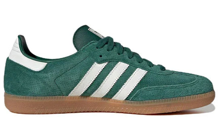 Men's Adidas Samba Collegiate Green Gum Shoes